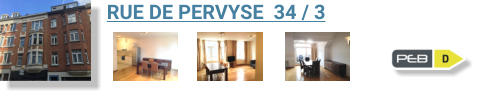 RUE DE PERVYSE  34 / 3